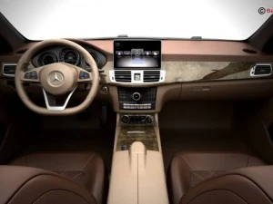 mercedes cls class 2015 3D Model