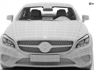 mercedes cls class 2015 Modello 3D