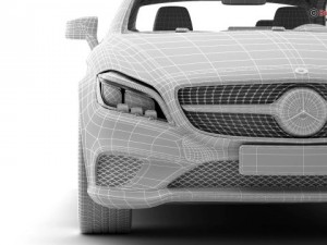 mercedes cls class 2015 Modello 3D
