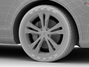 mercedes cls class 2015 Modello 3D