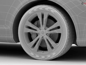 mercedes cls class 2015 3D Model