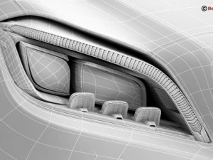 mercedes cls class 2015 3D Model
