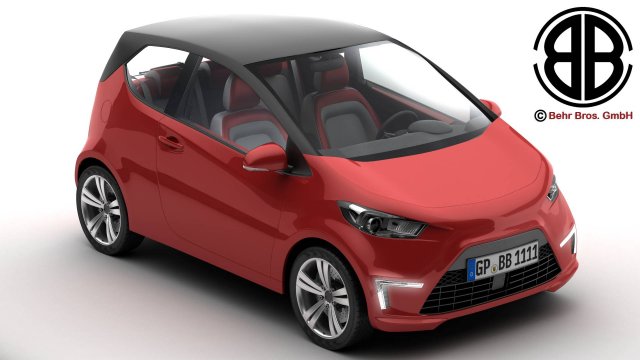 generic city car 3D Model .c4d .max .obj .3ds .fbx .stl .blend 