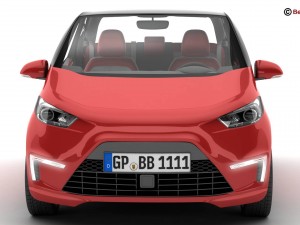 generic city car 3D Model