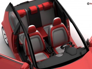 generic city car 3D Model