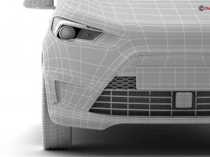 carro urbano gen&eacute;rico Modelo 3D