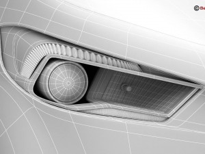 generic city car 3D Model