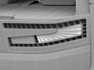 generic city car 3D Model