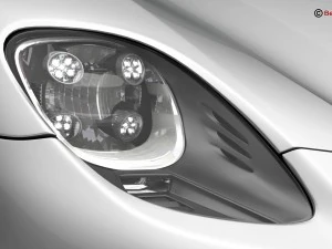 porsche 918 spyder with detachable roof 3D Model