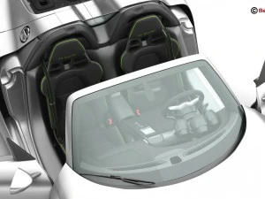 porsche 918 spyder with detachable roof 3D Model