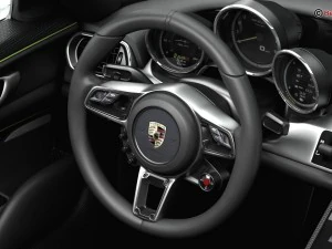 porsche 918 spyder with detachable roof 3D Model