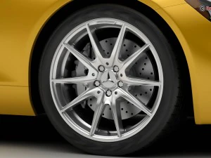 mercedes amg gt 2015 eu and us version 3D Model