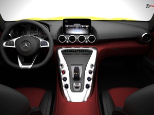 mercedes amg gt 2015 eu and us version 3D Модель