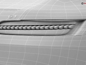 mercedes amg gt 2015 eu and us version 3D Модель