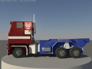 20th anniversary optimus prime 3D Model