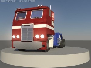 20th anniversary optimus prime Modelo 3D