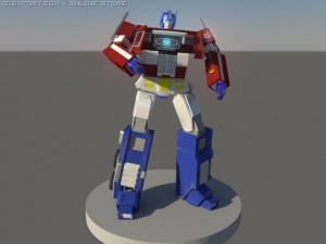 20th anniversary optimus prime Modelo 3D