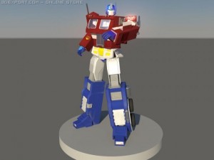 20th anniversary optimus prime Modelo 3D