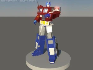 20th anniversary optimus prime 3D Model