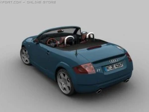 Ауди ТТ 3D Модель