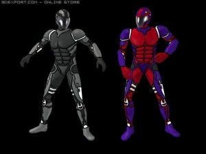 cibernetica Modello 3D