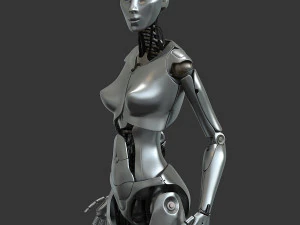 robot femenino Modelo 3D