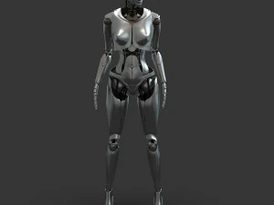 robot femenino Modelo 3D