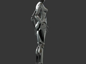 robot femenino Modelo 3D