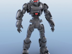 robot 01 Model 3D