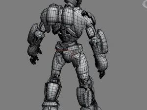 robot 01 3D Model