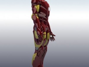 iron man 3Dモデル
