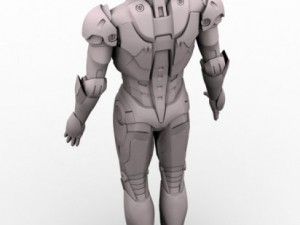 iron man 3Dモデル