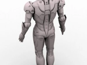 iron man 3D Model