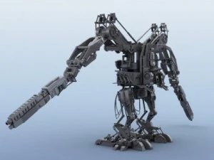 Roboter 02 3D Modell