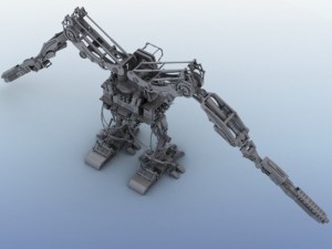 robot 02 Modelo 3D