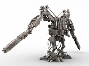 robot 02 3D Model