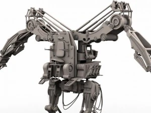 robot 02 3D Model