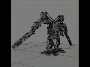 robot 02 3D Model