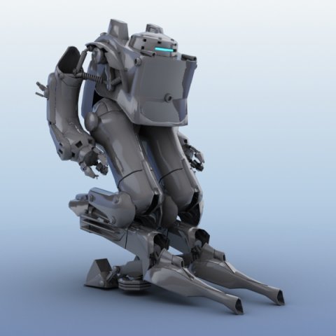 robot 03 Modelo 3D .c4d .max .obj .3ds .fbx .stl .blend 