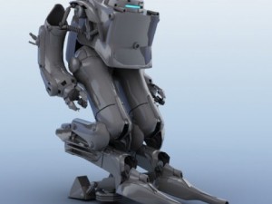 robot 03 Model 3D