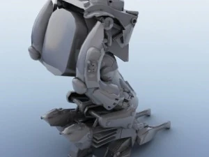 robot 03 3D Model