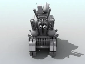 metal slug tank 3D Model