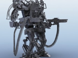 robot 04 Model 3D