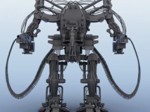 robot 04 Model 3D
