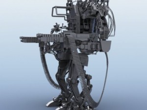 robot 04 Model 3D