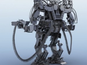 robot 04 Model 3D