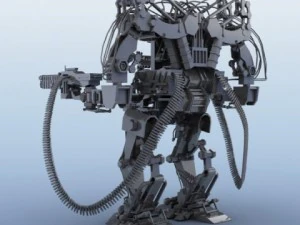 robot 04 3D Model