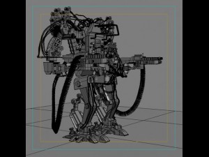 robot 04 Model 3D