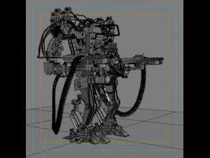 robot 04 3D Model
