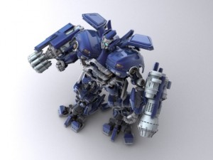 ironhide robotic character 3D Модель